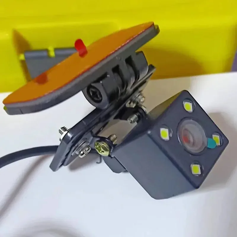 Staffa per telecamera di backup per auto Supporto per specchio da cruscotto per telecamere posteriori Supporto DVR - Image 2