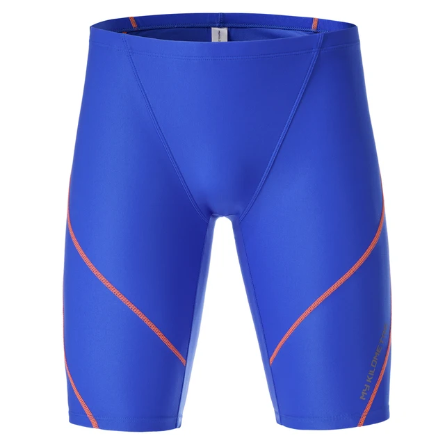 MY KILOMETRE Mens Swim Jammer Swimwear PBT Durable Athletic Training