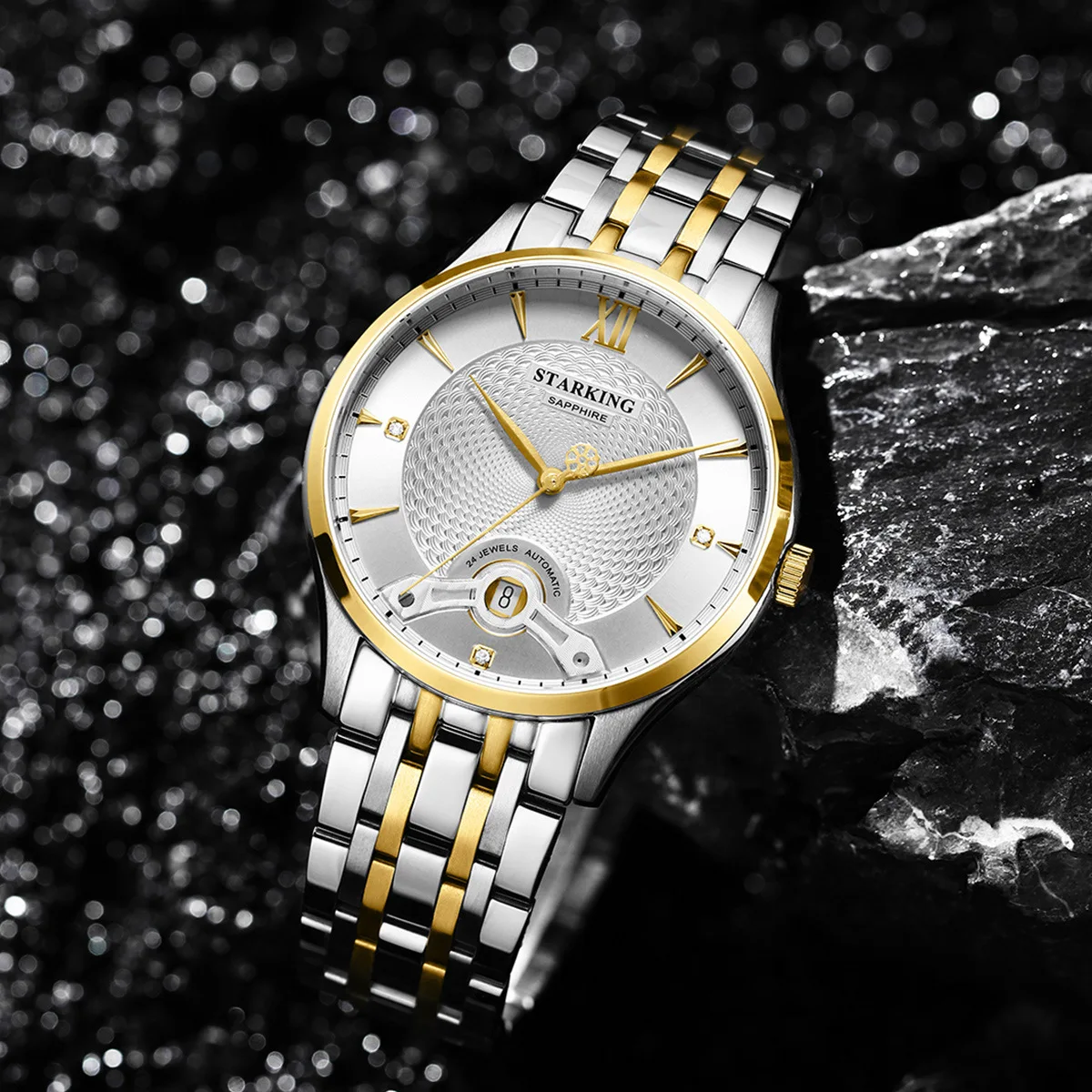 STARKING Men's 9015 Movement Luxury Watch Men's Mechanical Watch