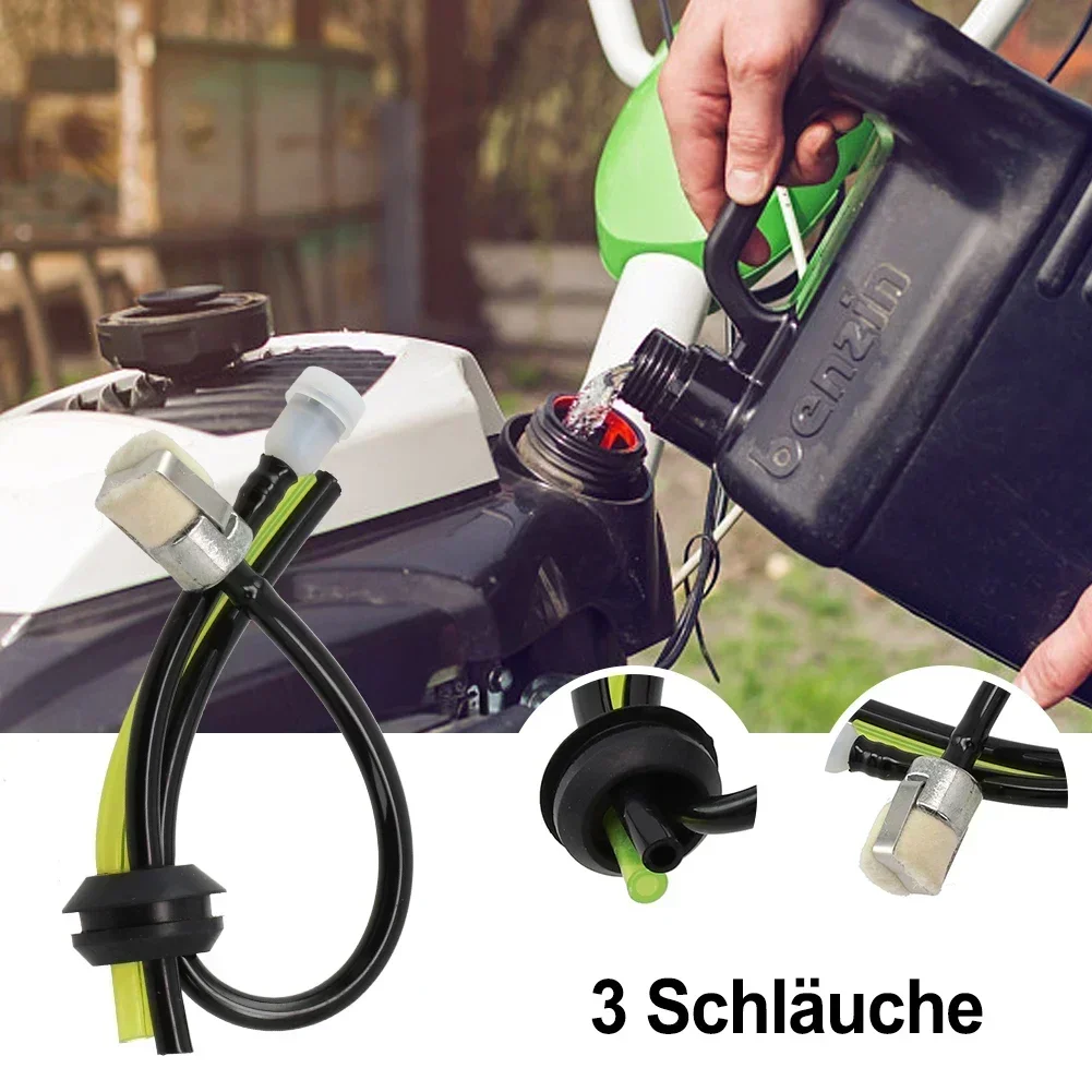 Brushcutter Tank Seal Hose Filter 20mm 3 Hoses With Filter 1pcs For Echo Brush Cutter Chainsaw Tank Oil Pipe
