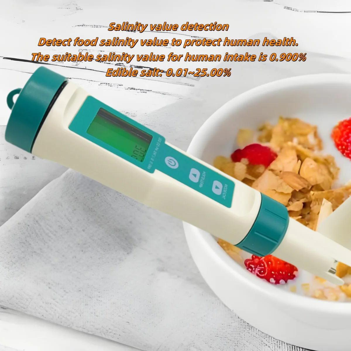 Drinking Water Aquariums Digital Water Quality Tester Pen Tds meter 7 in 1 TDS/EC/ORP/Salinity /S.G/Temperature pH Meter 5