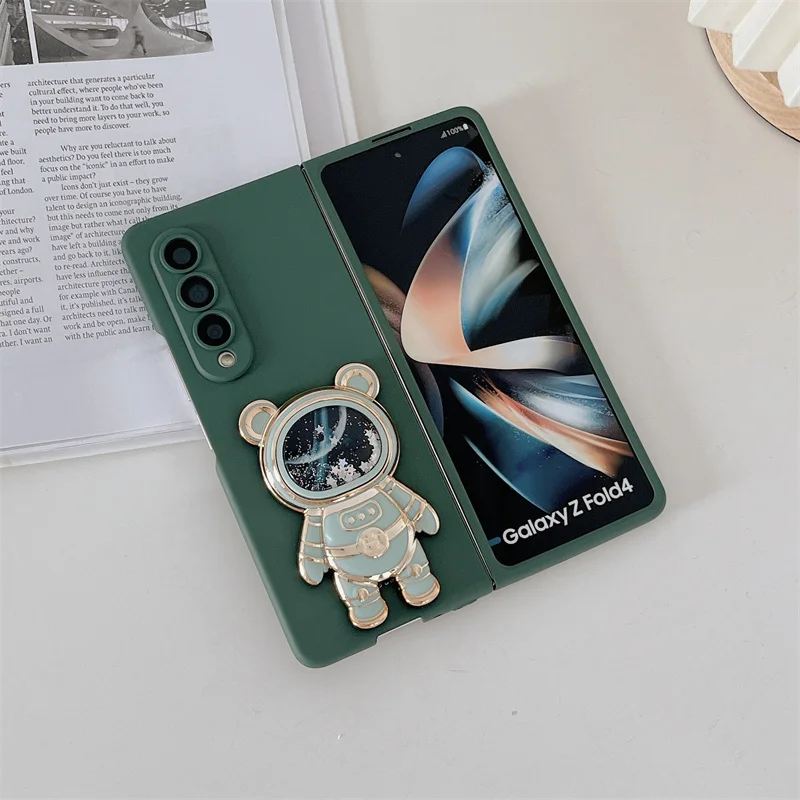 Cute Space Astronaut Bracket Stand Mobile Phone Case