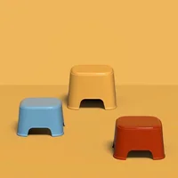 2025 Folding Step Stool Cute Cartoon Plastic 2