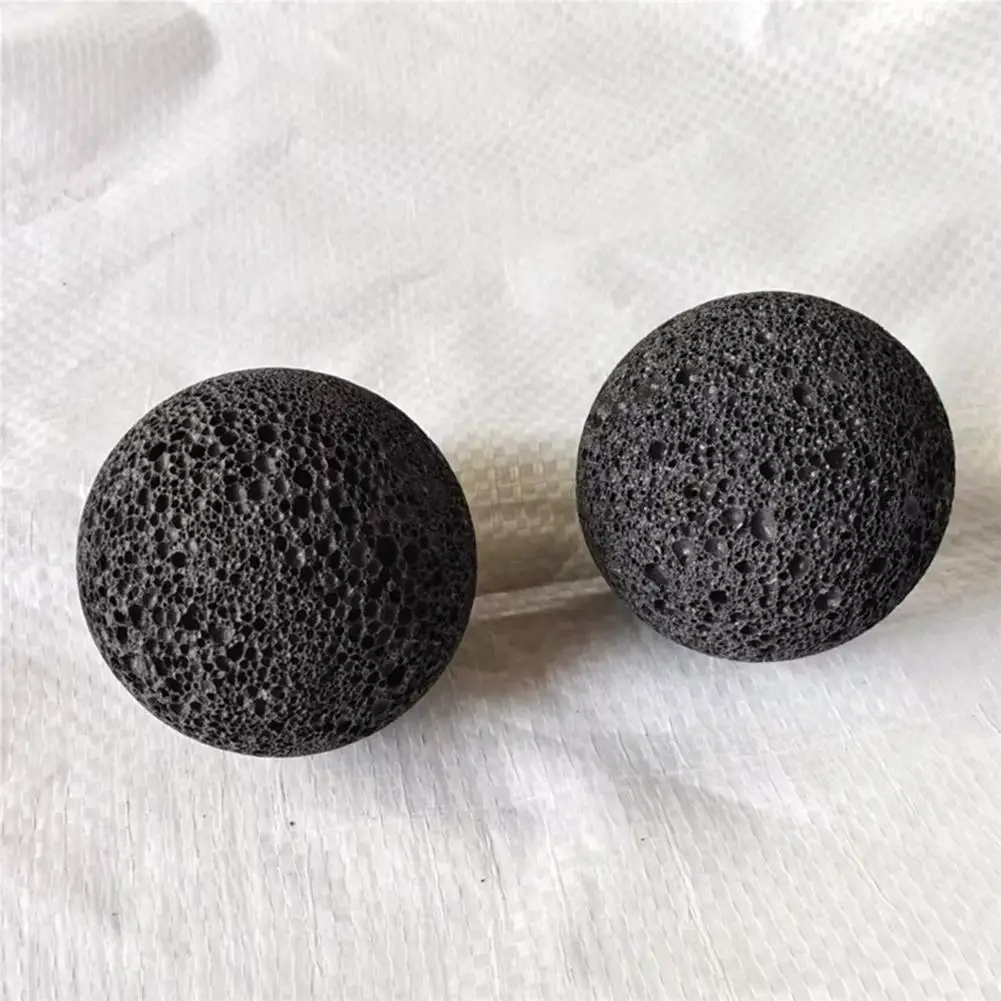 5CM Hand-Kokonball aus Vulkangestein, Klettergriff-Krafttrainer, Anti-Schweiß-Griffkraftverstärker für Fitness und Sport – Detail 13