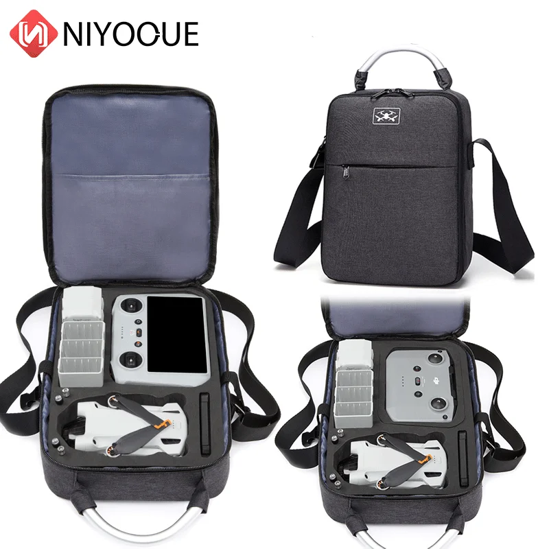 para Dji Mini Pro Bolsa de Ombro Portátil Carring Case de Armazenamento rc Tela Controle Remoto Bolsa para Mini 3pro Drone Acessórios