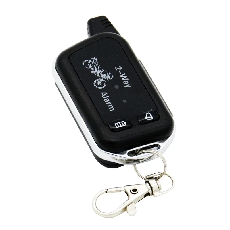 A Set 2 Way Anti-theft Alarm Systems Warning Alarm with Remote Control for Motorcycle Theft for Protection