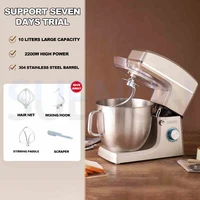 10L Stand Mixer Electric Kitchen Mixer Food Processor Dough Kneading Machine Kneader Kitchen Appliances Stir Fried chef's Machin 2