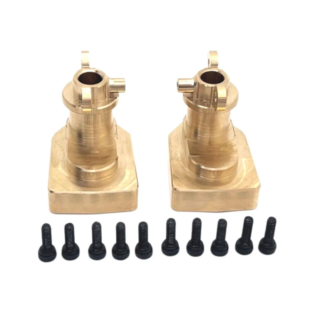 BAAU RC Car Upgrade Brass Rear Axle Cup Kit for 1/12 H12Y H12Y+ RC Car Toy Parts