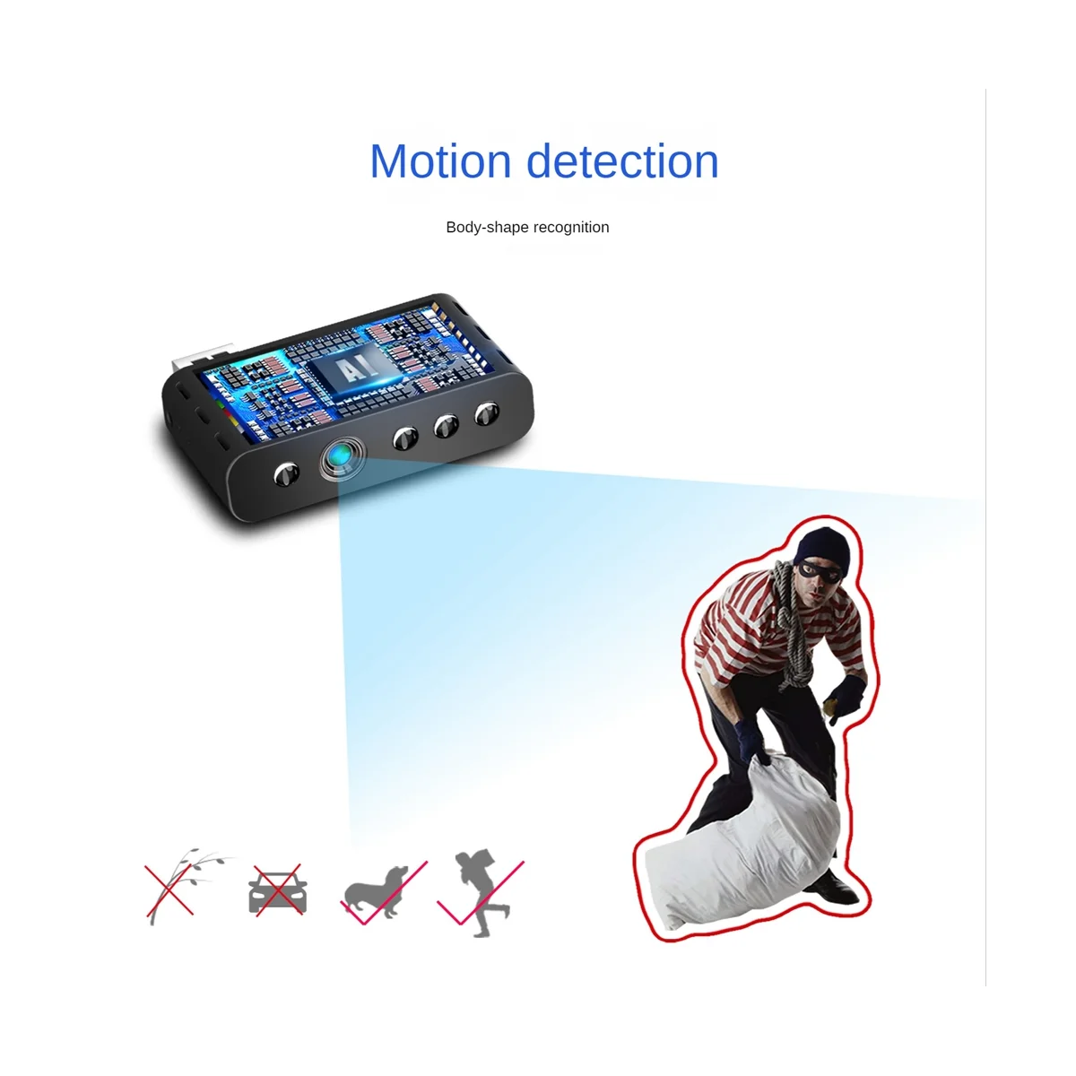 

WiFi Mini Camera HD 1080P Home Security Camcorder Wireless USB Night Vision Motion Detection Camcorder IP Video Recorder