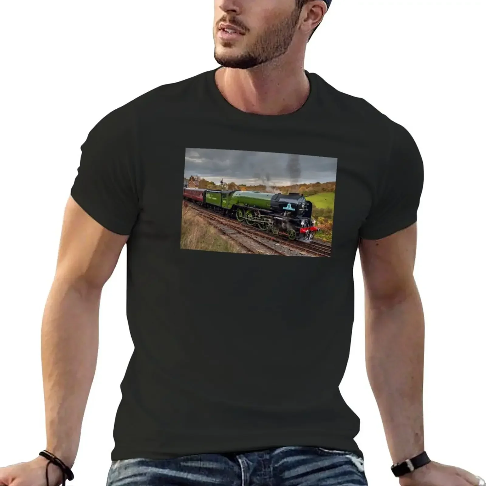 

Peppercorn Class A1 60163 Tornado T-Shirt vintage clothes vintage slim fit t shirts for men