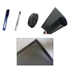 DN59 1Piece 50x50cm Computer Chassis Fan Dust Filter Mesh PVC Computer PC Case Fan Dust Proof Filter Cover Grills Black 4