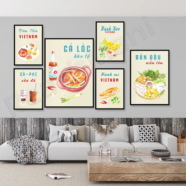 Vietnamese Food Poster: A Culinary Journey through Asian Cuisine