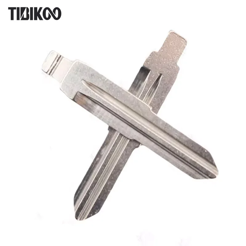 10PCS NO.181 Key Blade Middle Groove for Chevrolet Buick Opel DW05R Right Side Folding Flip Remote key Blades