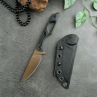 NEW TOOR Fixed Blade Knife High Quality Pocket Knife D2 Blade G10 Handle Outdoor EDC Camping Hiking Hunting Survival Tool 1