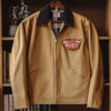 Maden Retro Canvas Detroit Hunting J001 Jacket with Heavyweight Cotton Pockets Design Lapel Collar Zipper Coat for Men's Autumn 6