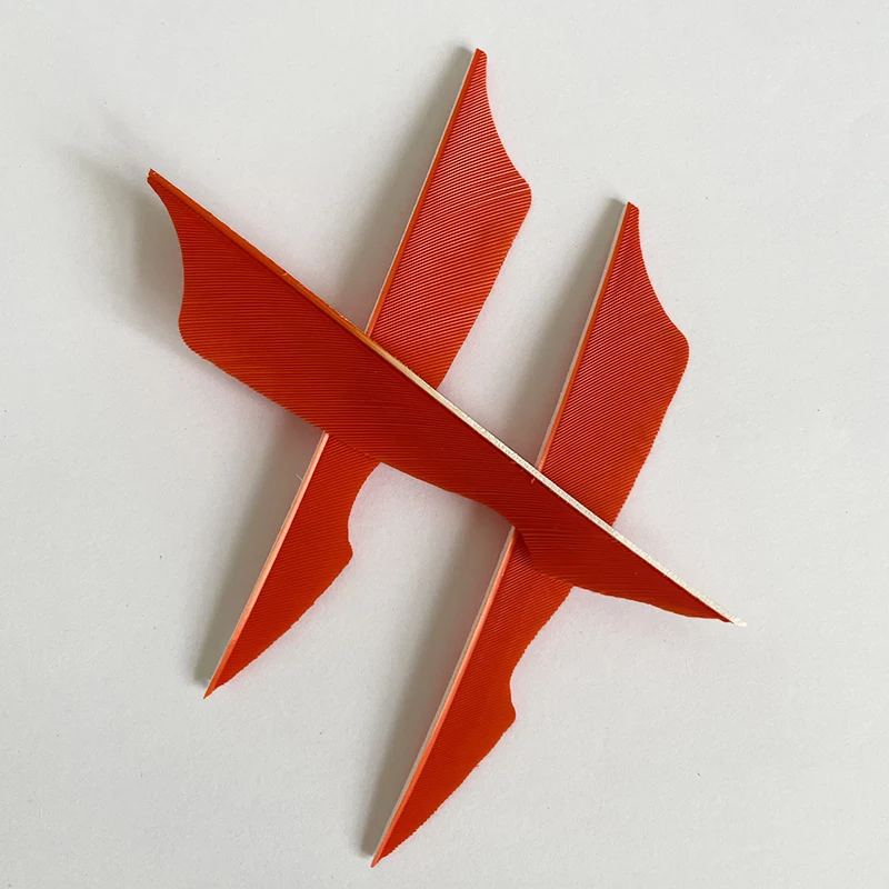 100pcs Pfeilfedern 3 Zoll Kunststoff Pfeil Befiederung Guifedern Kunststoff Federn Für Pfeile
