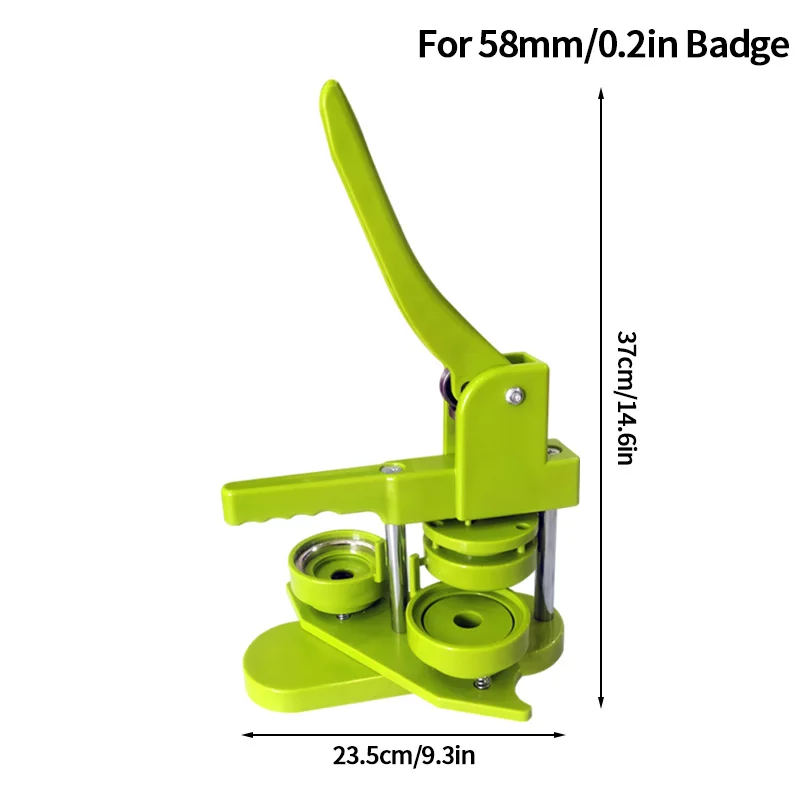 32/44/58MM Badge Pin Button Maker Machine DIY Pin Badges Punching Press Button Maker Machine