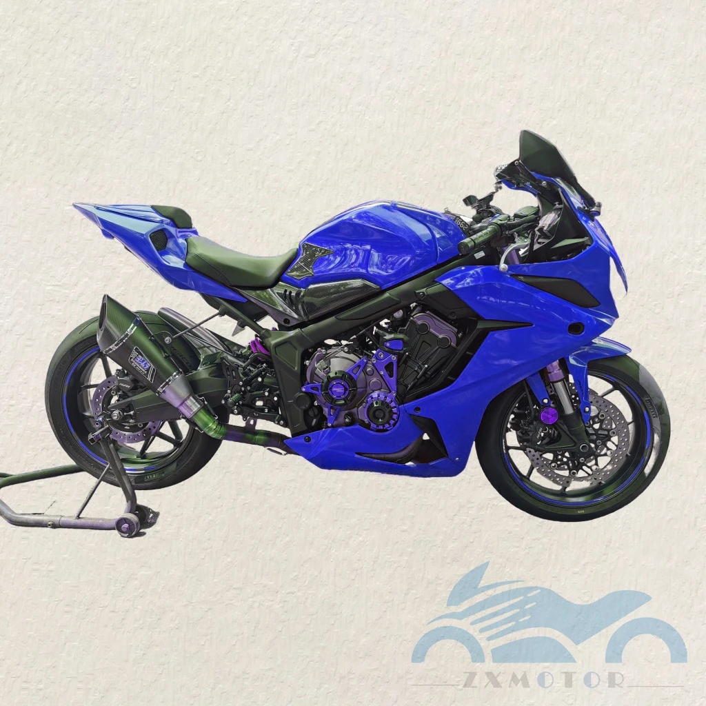 

Комплект обтекателей для корпуса из АБС-пластика под давлением, подходит для Honda CBR650R 2020 2021 2023 CBR 650R, синий комплект обтекателей