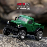 UDIRC 1:24 Full Scale RC Climbing Vehicle UCX2401 Car Model Indoor Off Road Remote Control Car Model 1