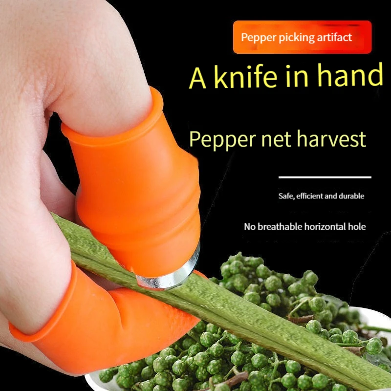 Garlic Peeling Artifact Peeling Finger Sleeves Tool Vegetable Picking Multi-function Grilled Garlic Armor Kitchen Tools garlic peeling tool