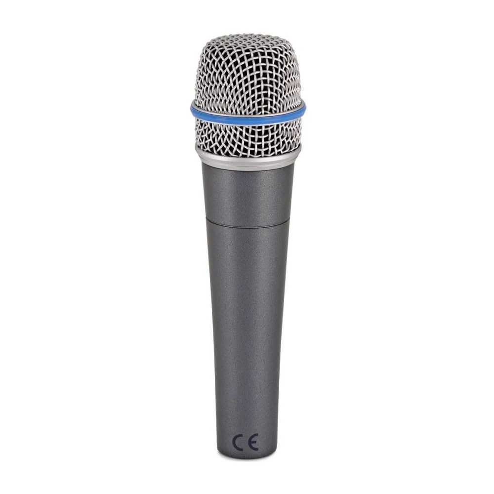 Professional Super-Cardioid Wired Dynamic Microphone for Karaoke Live Vocal Performance Recording