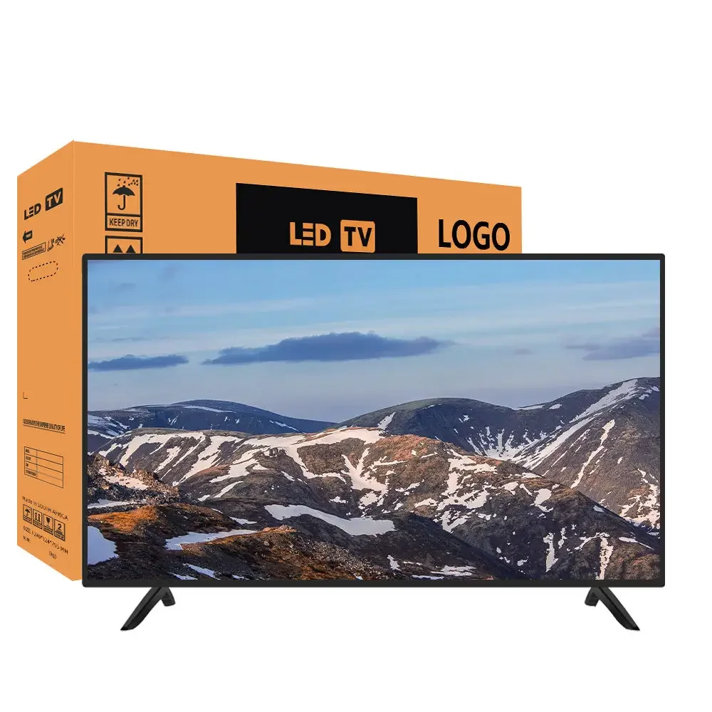 85 Inch Big Screen Television Smart Android TV with LED Backlight Flat Screen for Hotels 4K HD Definition TV