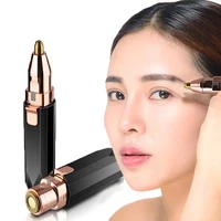 Electric Eyebrow Puller 2 IN 1 Facial Body Hair Remover Mini Portable  USB Brows Eyebrow Trimmer Hair Shaver for Men& Women 1