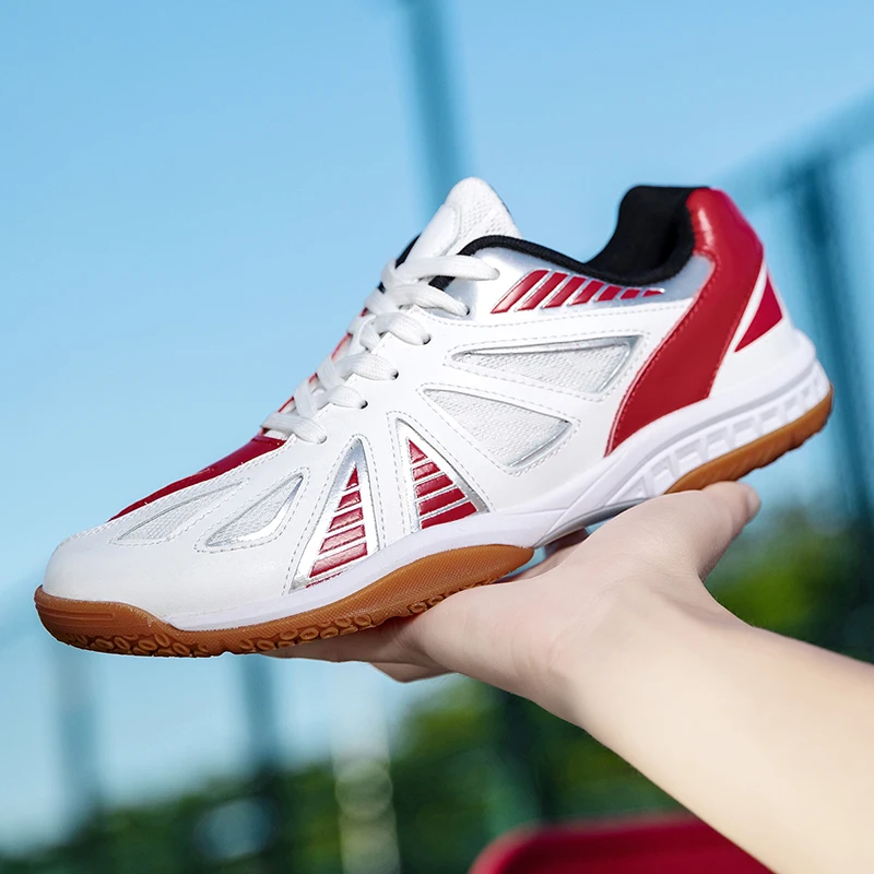 Luxury Brand Badminton Shoes Unisex Wearable Indoor Court Shoe Designer Table Tennis Shoes Men Women Non-Slip Gym Training Shoe