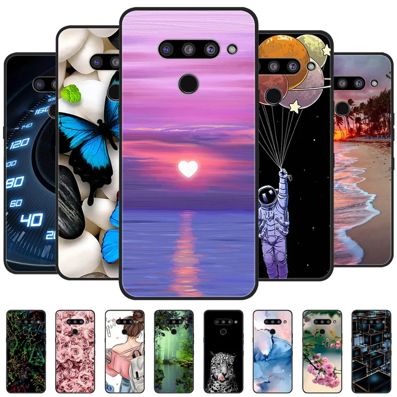Per Lg V50 Thinq Case Luxury Soft Silicone Cover Protettiva In Marmo Per Lg V50S Thinq 5G Case Lgv50 Thinq Tpu Funda Coque