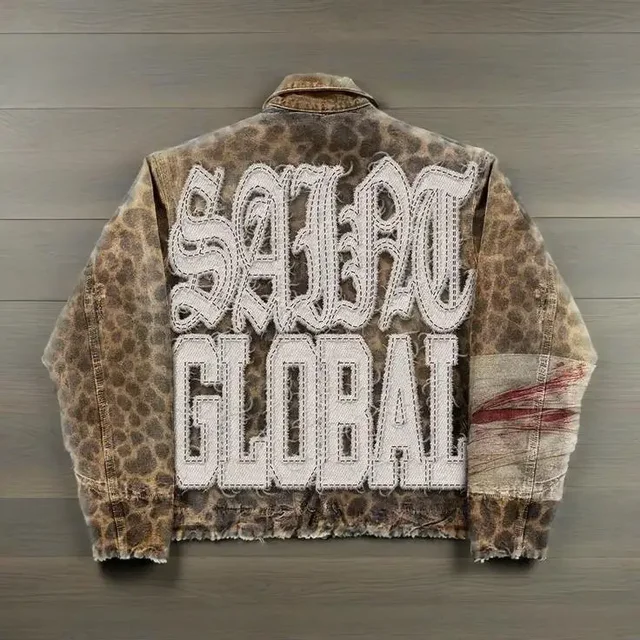 ファーレザーモッズコート　 grunge y2k punk military ファーレザーモッズコート grunge y2k punk military ファー