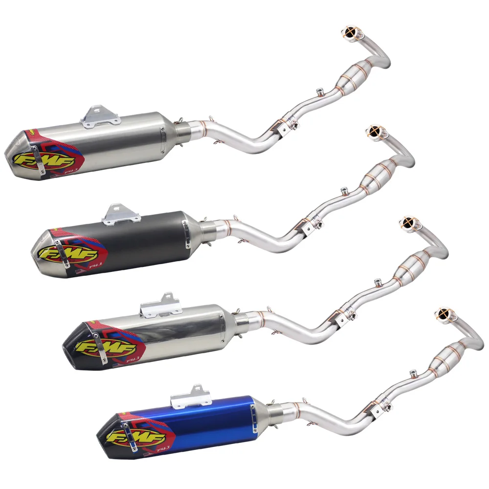 CRF250L MD44 FMF Q4 HEX スリップオン 17-（新 デザイン自動車