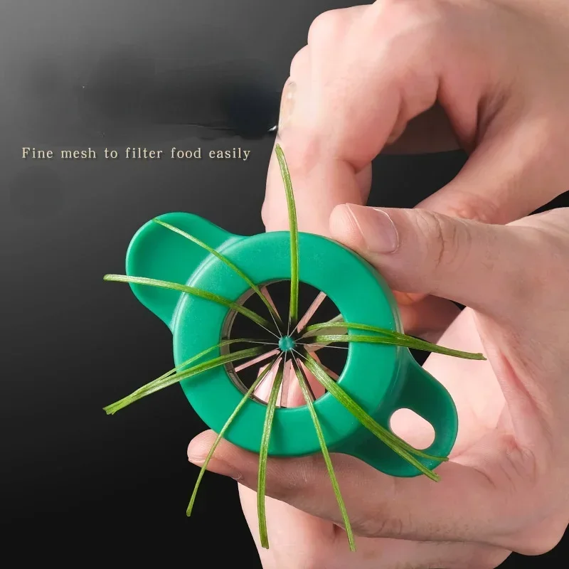 Cipolla Verde Taglio Creativo, Nuova Taglierina Cipolla, Coltello Trituratore, Coltello Cipolla Verde, Coltello Piantina Cipolla, Gadget Da Cucina