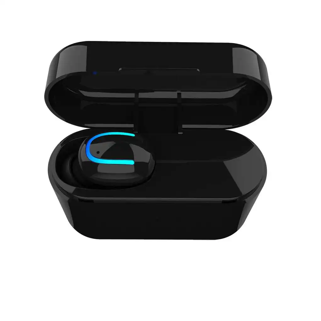

HBQ-Q26 Wireless Bluetooth 4.2+EDR Mini Single Ear Earphone Earbuds 500mAh Charging Box Headset