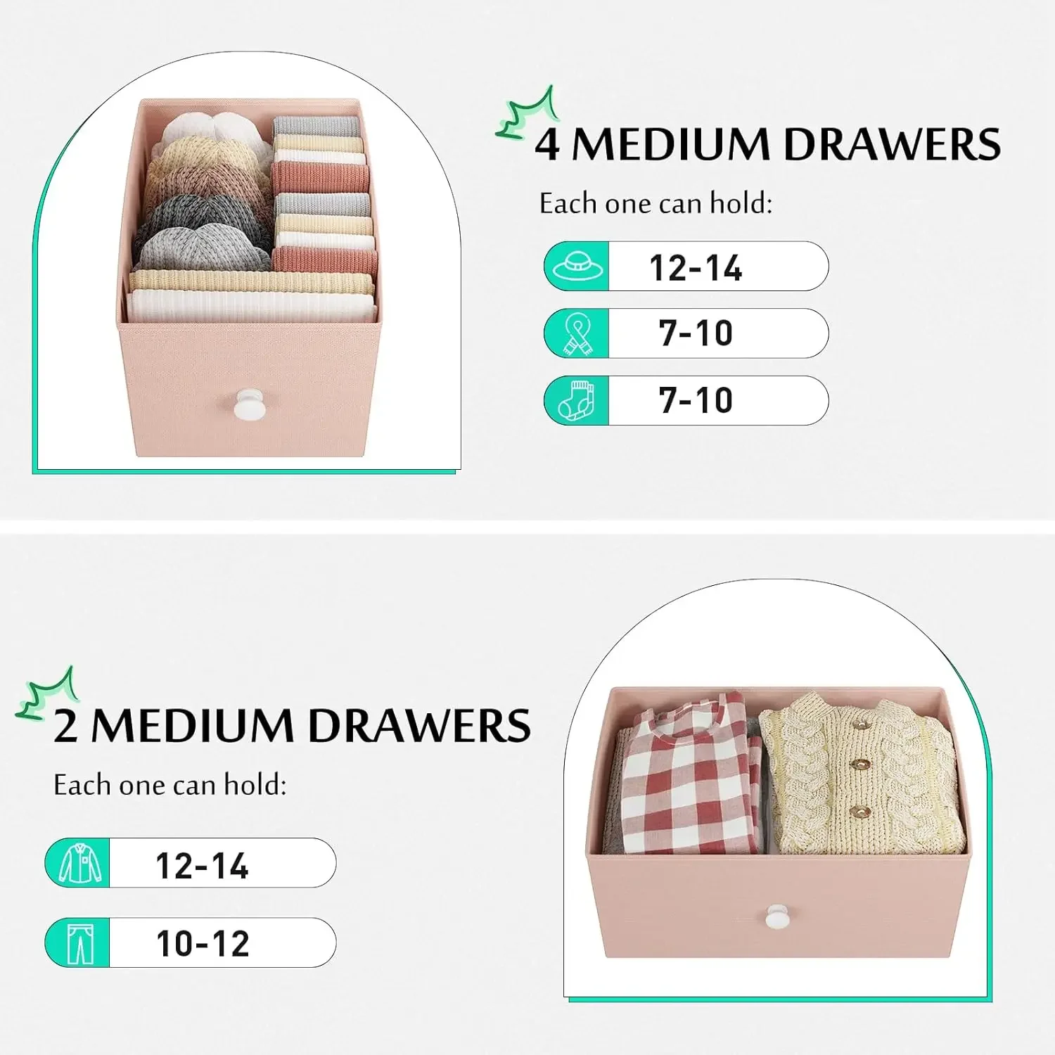6-Drawer Pink Dresser 4
