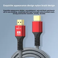 HDMI-Compatible 2.1 Cable 8K HDTV Cable for Xiaomi TV Box PS5 Ultra High Speed Compatible 8K@60Hz HDTV 2.1 Cable for TV/PS5/HDTV - Image 4