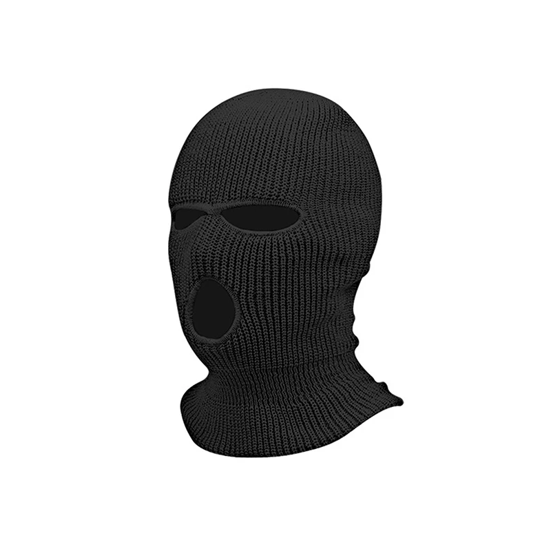 1 stücke Auto Sitz Abdeckung Maskierte Person Gestrickte Kopfbedeckungen Halloween Kopfstütze Abdeckung Dekoration Auto Anti-diebstahl Warnung Zubehör – Detail 2