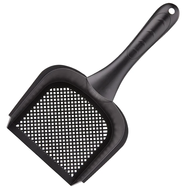 Household Cat Litter Scoop Humanized Handle Strong Durability Plastic Cat Sand Sifter for Easy Waste Removal Litter Cleaning 4