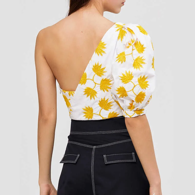 TWOTWINSTYLE Sexy Off Shoulder Top Shirt Women Clothes 2019 Summer Short Blouse Streetwear Ladies Korean Fashion Clothing Tops (5).jpg_.webp