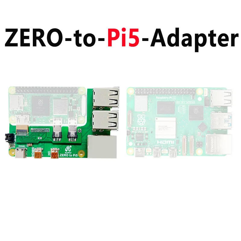 Raspberry Pi Zero 2w to Pi5 ̽ , Zero to Pi5 Ȯ , Pi0 USB , RJ45 HAT