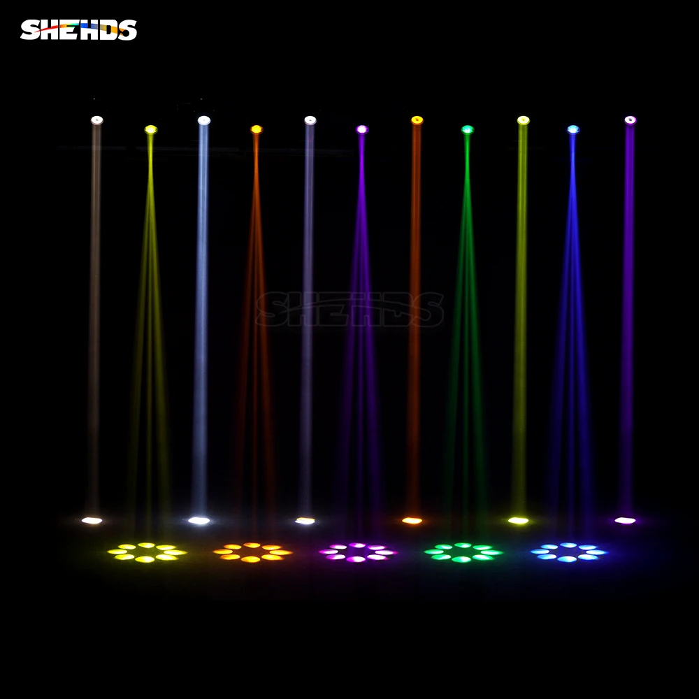 SHEHDS-luz de cabeza móvil con Zoom 7R, 2 piezas, 230W, para DJ, discoteca, boda, club nocturno, teatro, actuación en escenario