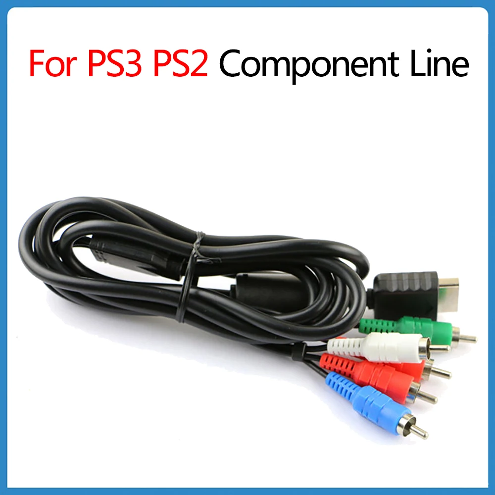 1 Pz Per Ps3 Component Line Per Sony Ps2 Ps3 Universal Color Difference Component Line Cavo Video Ad Alta Definizione Parte Di Gioco