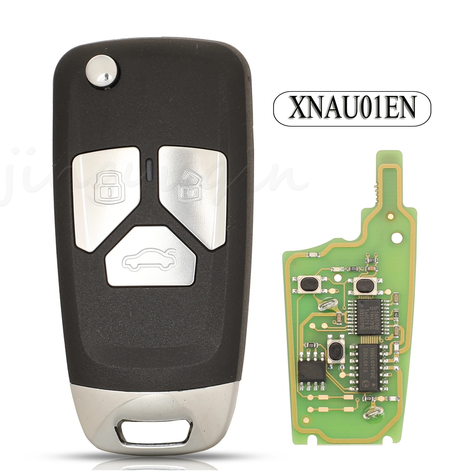 

Беспроводной универсальный дистанционный ключ jingyuqin Xhorse XNAU01EN для Audi для VVDI Mini Key Tool VVDI2 3 кнопки