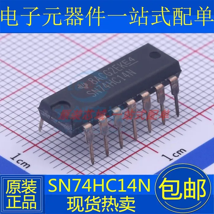 

10 шт./партия 74HC14 DIP-14 SN74HC14N