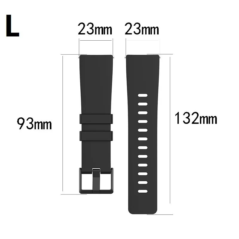 Silicone Band for Fitbit Versa 2 Strap Replacement Smart Watch Accessories for Fitbit Versa Lite Waterproof Bracelet Wristband
