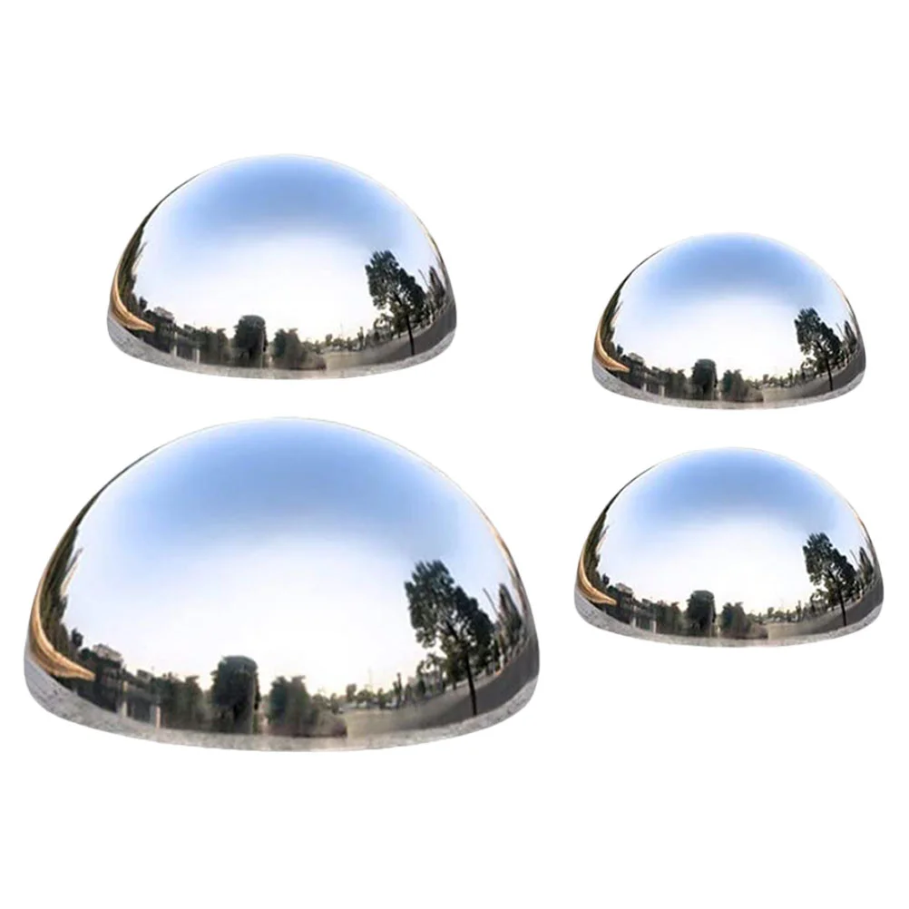

Reflective Ball Mirror Polished Gazing Hemisphere Ball Stainless Steel Gazing Hemisphere Garden Hemisphere Mirrors