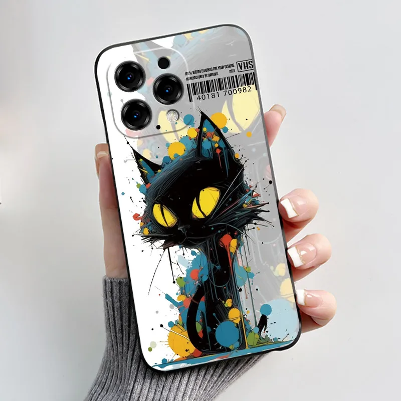 Adorable Cartoon Soft Silicone Protective Phone Case Cover