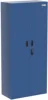Metal Storage Cabinet with Digital Lock  Garage Storage Cabinet  Pegboard  71" Lockable Tool Cabinet  Locking Cabinets Dark Blue 5