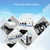 New High-Speed Rail Train Model Three Cars With Emulated Sound Electric Sound Light Train Model Puzzle Children's Toy Boy Gift 4