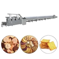 Machine automatique de fabrication de biscuits, équipement de boulangerie, remplissage de confiture, ligne de production de biscuits remplis 4
