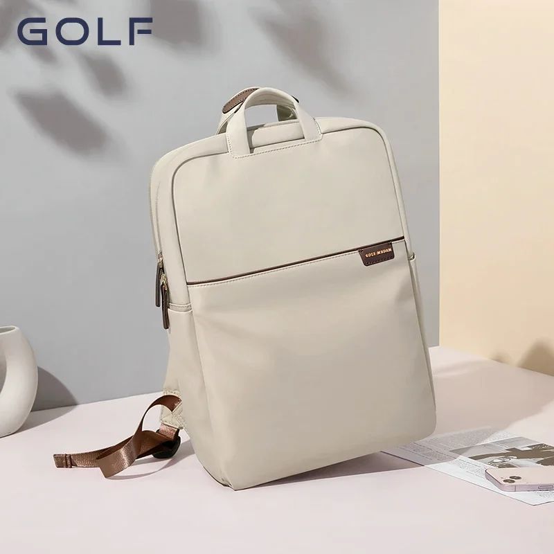 GOLF Laptop Backpack Slim Women Business Travel Backpack Nylon Waterproof Elegant Ladies Back Pack Bags 13 15 6 17 Inch Notebook 2
